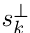 s⊥