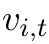 vi,t