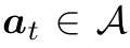 at ∈A