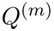 Q(m)