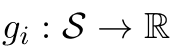 gi : S → R
